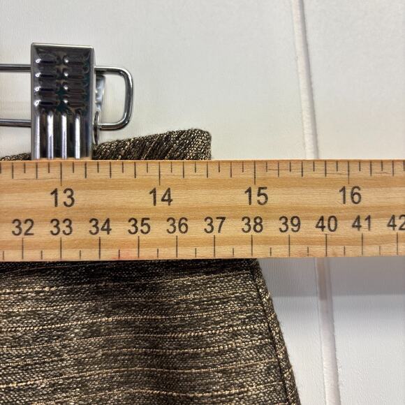 Kasper Petite Womens Corpcore Career Pin Striped 2 Pc Skirt Suit Size 6P Wedding - Picture 5 of 14